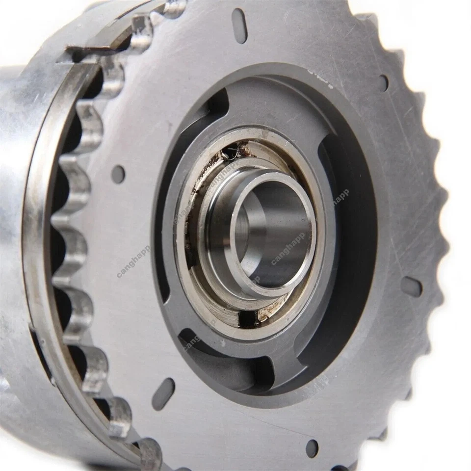 Ajustador de distribución del árbol de levas 4 piezas para AUDI A6 CAJA CCAA CALB 06E109083M 06E109084M Foto 3 de 4