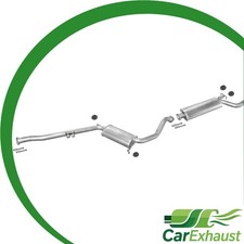 Auspuffanlage für SAAB 9000 2.0 2.3 Turbo Fließheck 1992-1997 Schalldämpfer