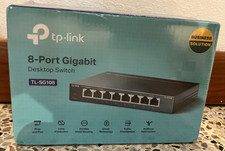TP-Link TL-SG108 8-Port 10/100/1000 Gigabit Ethernet Desktop Switch