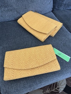 Isly Floral Clutch Handbag - Made In USA