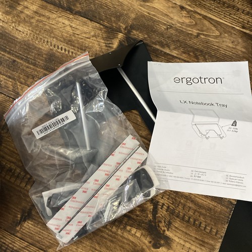 Ergotron LX Notebook/Laptop Arm Mount Tray Black - 第 4/8 張圖片