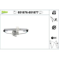 Valeo 851877 Fensterheber FüR Renault Clio Thalia BB CB LB LU