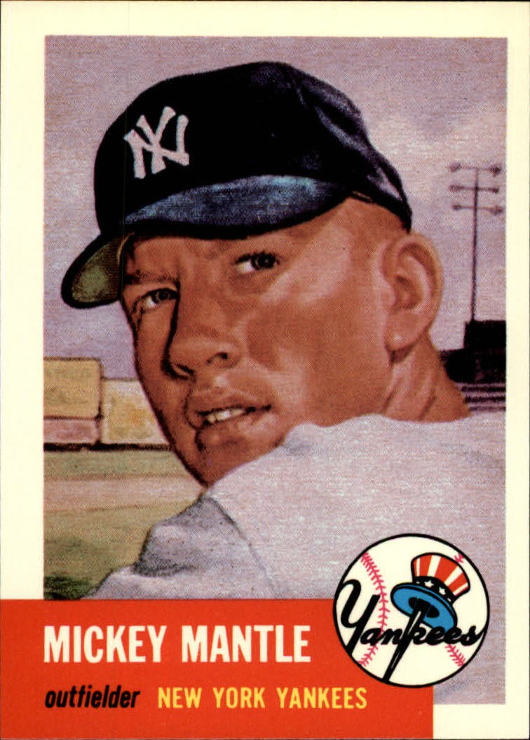 1991 Topps Archives 1953 #82 Mickey Mantle Card | eBay