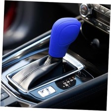 Car Gear Shift Knob Cover, Car Shifter Cover, Anti-Slip Auto Knob Gear Blue