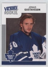 2009-10 Upper Deck Victory Rookie Jonas Gustavsson #334 0a3