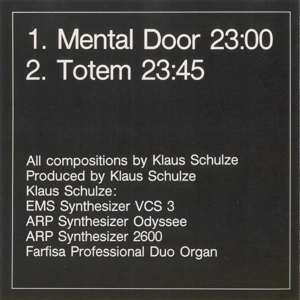 Klaus Schulze Picture Music - CD - Photo 2/3