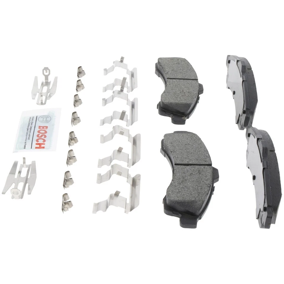 BE882H Juego de pastillas de freno Bosch Juego de 2 ruedas delanteras para Chevy Olds Isuzu Ascender SSR Foto 3 de 4