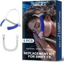 Replacement Frame Headgear Tubing for Swift FX - Upgrade More Quiet...