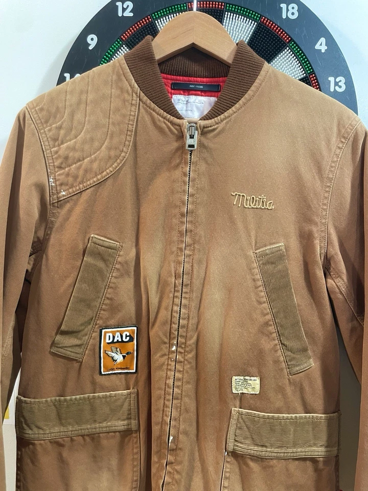 WTAPS 迷茫和困惑部门。 38码棕色狩猎夹克 — 第 4/4 张图片