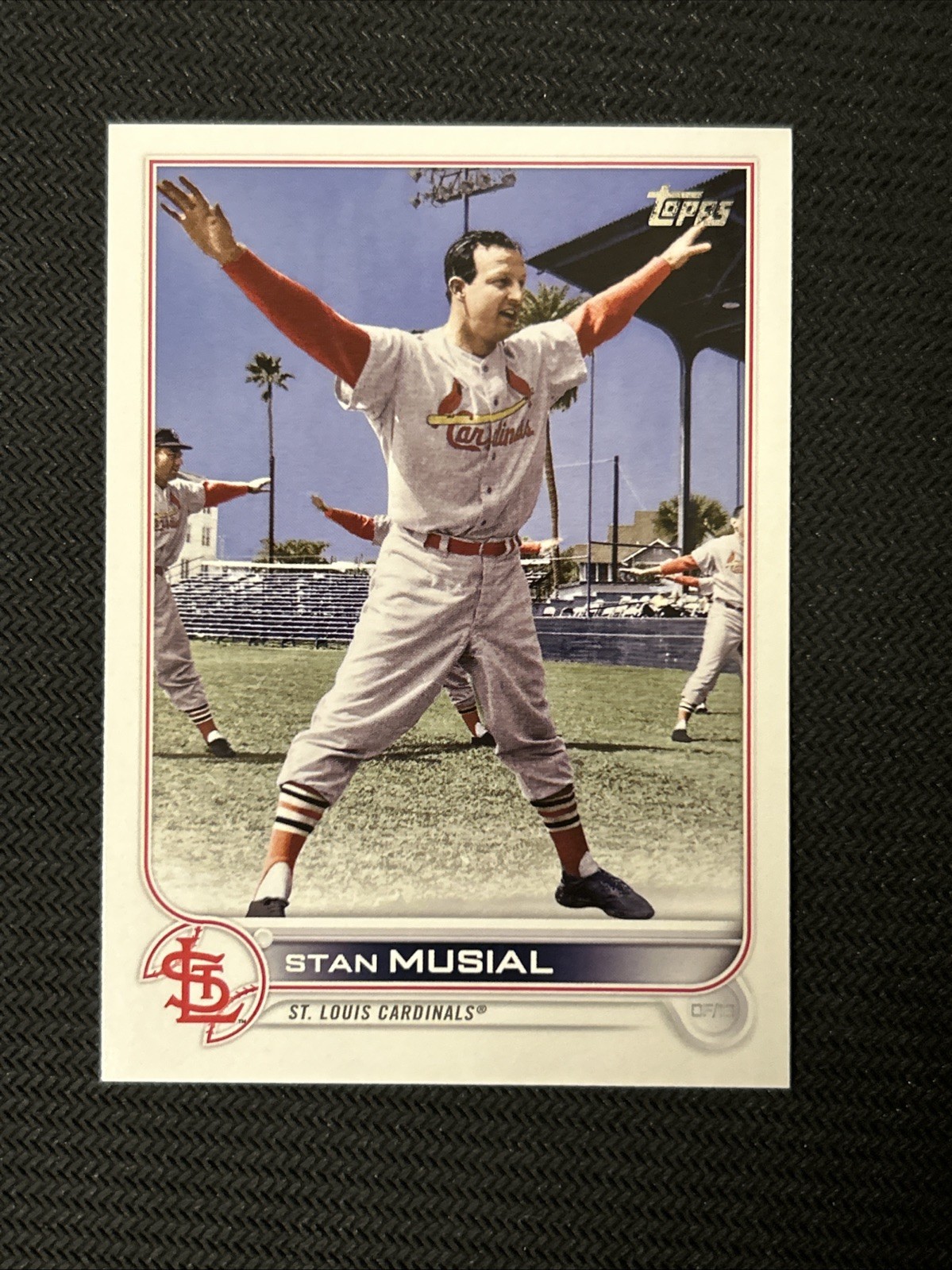 2022 Topps Update Stan Musial Photo Variation SP #US6 St. Louis Cardinals