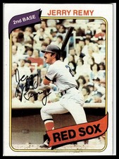 1980 Topps #155 Jerry Remy