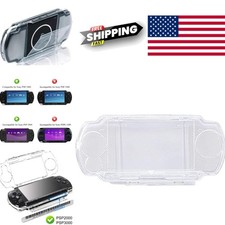 Clear Crystal Shell Case for PSP 2000 3000 Maximum Protection and Access