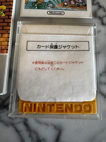 Vintage Disk System Super Mario Brothers Nintendo Famicom w/Manuals