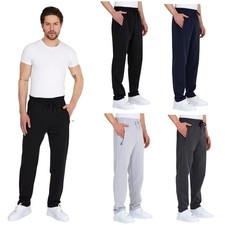 Jogginghose Herren Sporthose Freizeithose mit Reißverschlusstaschen COMEOR