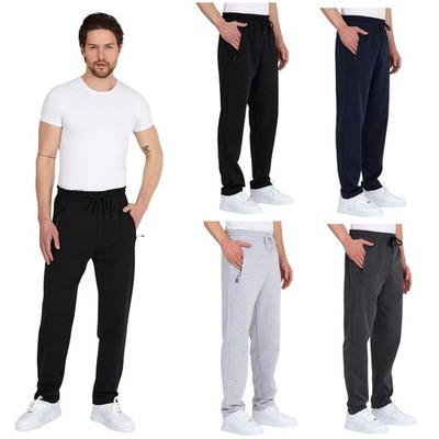 Jogginghose Herren Sporthose Freizeithose mit Reißverschlusstaschen COMEOR