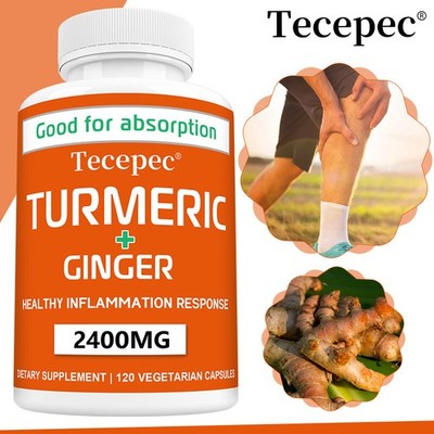 Energy Metabolism Natural Booster with Turmeric & Ginger Stress Relief Fatigue
