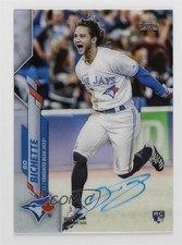 2020 Topps Clearly Authentic Auto Bo Bichette #CCA-BO Auto 0ne6