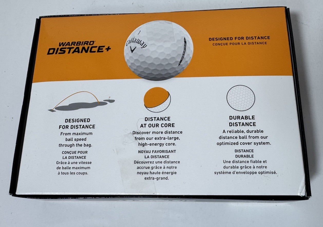 Callaway Warbird Distance+ Golf Balls