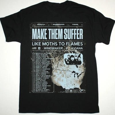 Make Them Suffer Tour 2025 Gift For Fans S to 5XL Black T-shirt BL2053