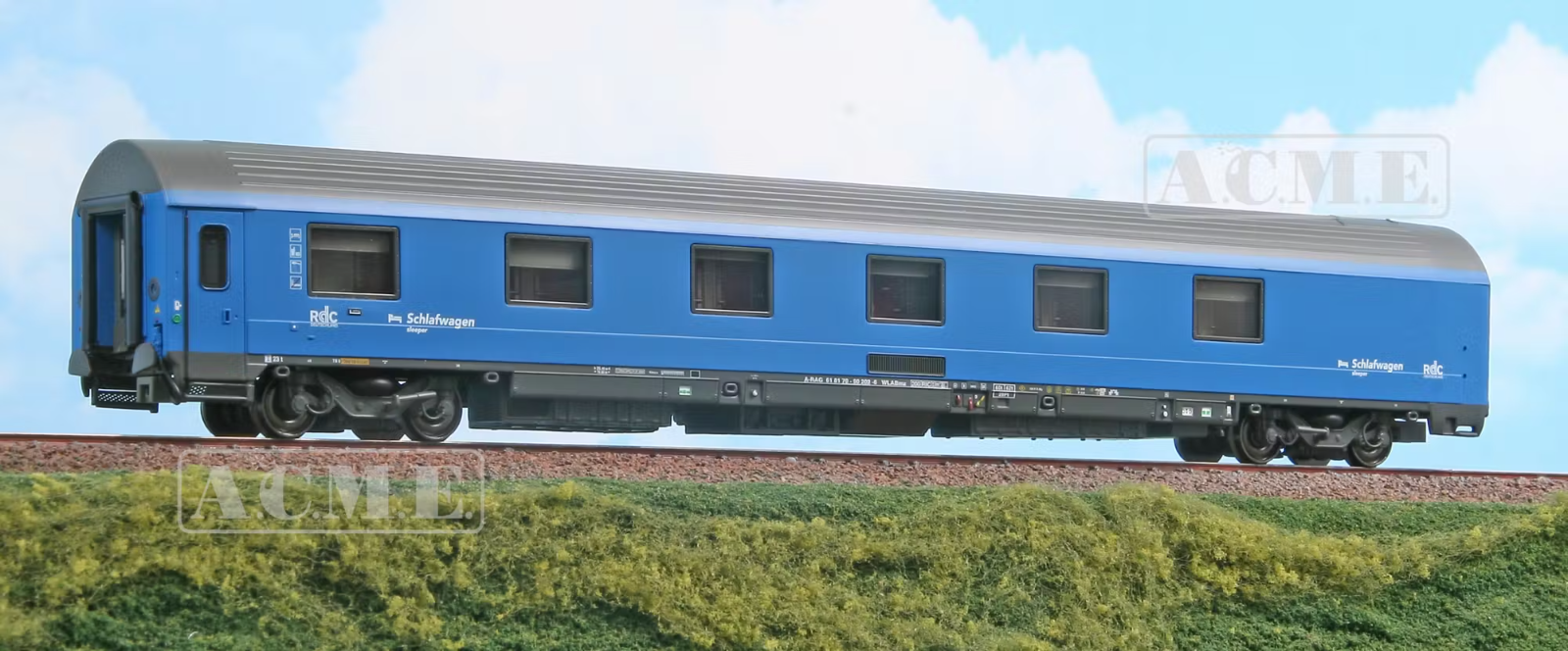 ACME 50967 Sleeping Car Type MUN RDC Blue Livery, Number 204