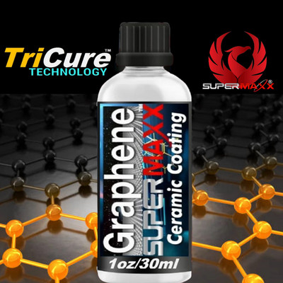CERAMIC CAR COATING GRAPHENE 10h PAINT PROTECTION ''10 YEAR - ''1 OZ/30ML 'KIT'