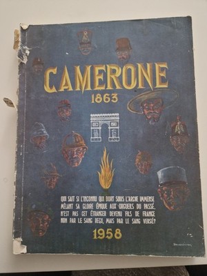 Camerone 1958   Französische Fremdenlegion, Sidi-Bel-Abbès, selten