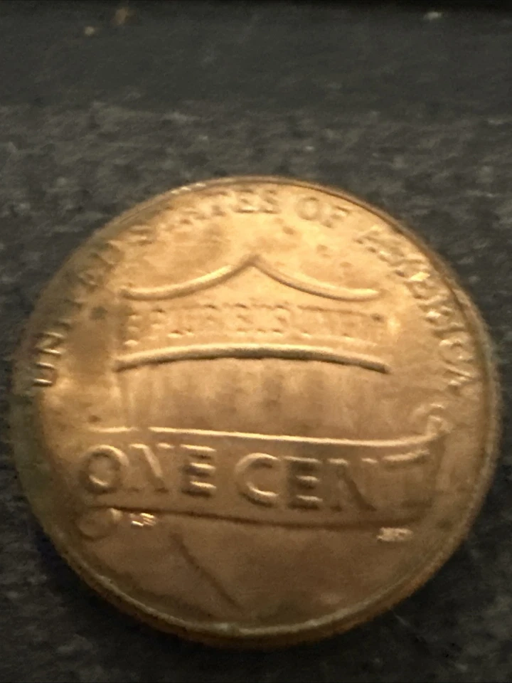 2024 Shield Penny  Die Clash Die Cracks Chips DDO/DDR Lamination Double Ear - Image 2 of 4