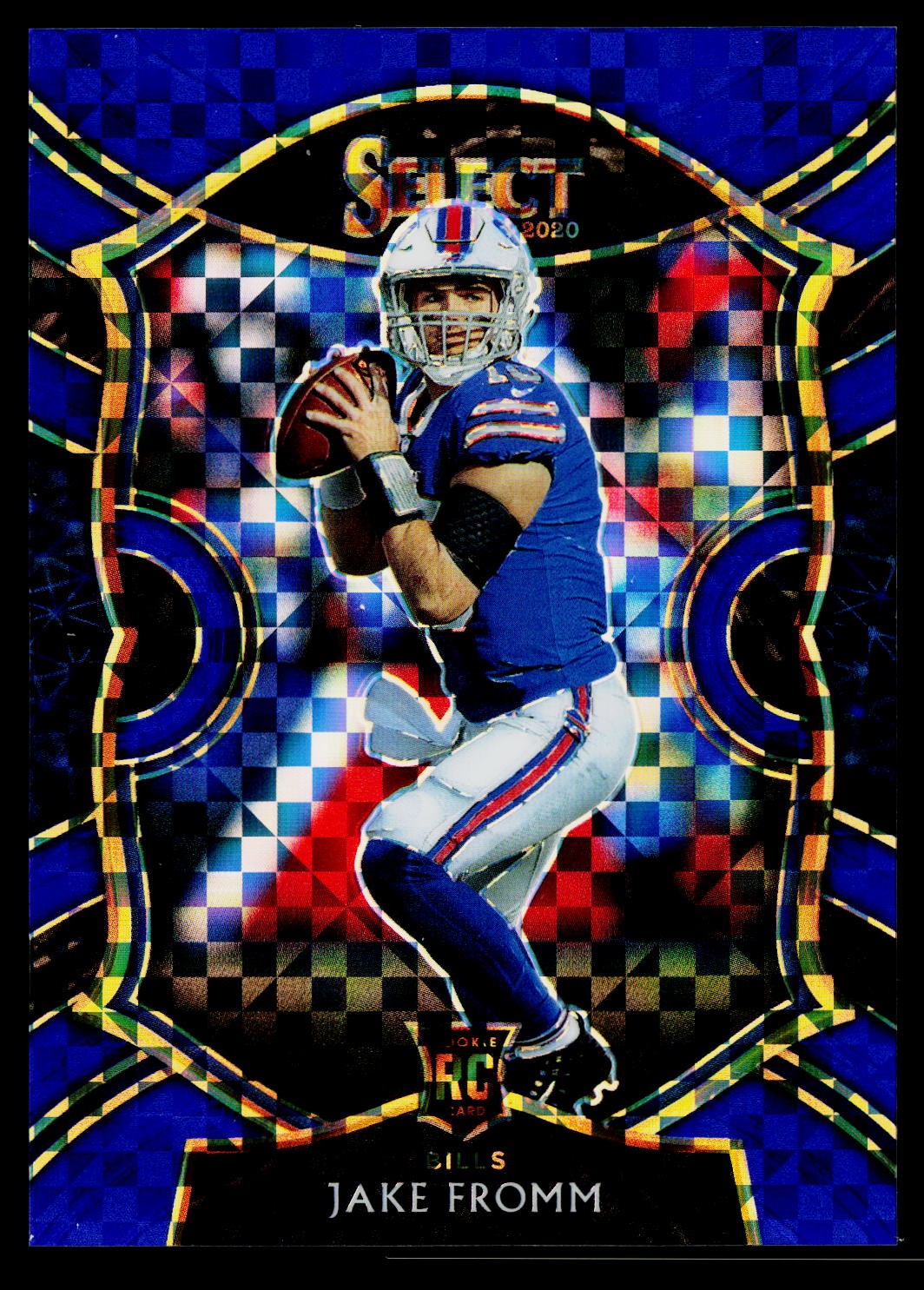 Jake Fromm Panini Select #49 Blue