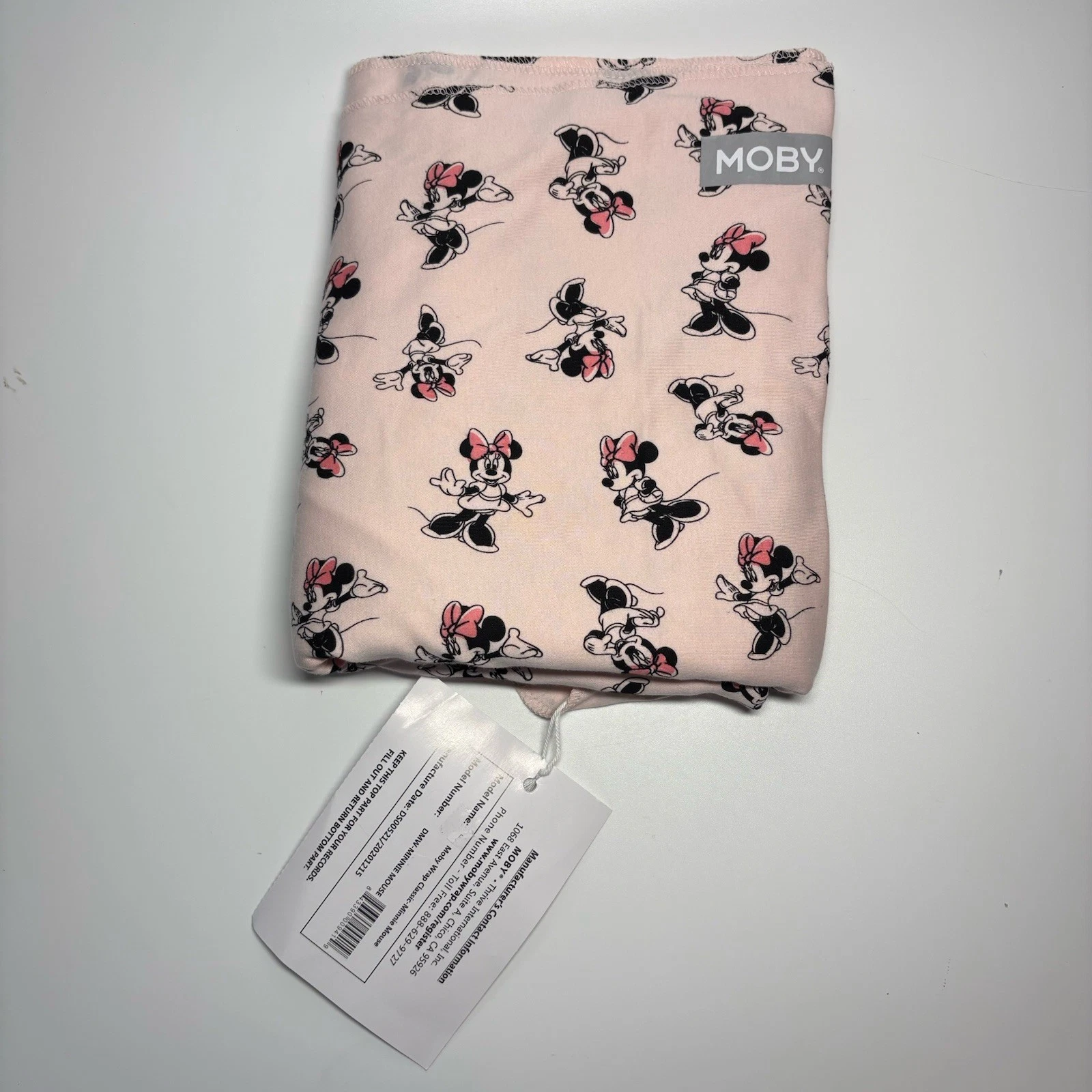 Disney Baby Special Edition Minnie Mouse MOBY Wrap Soft Baby Carrier 8-33lbs