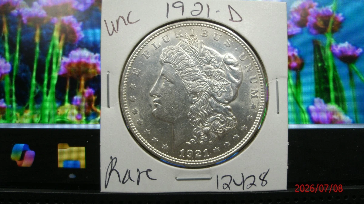 1921 Morgan Silver Dollar Unc for sale | eBay