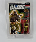 Vintage Hasbro GI Joe ARAH 1988 Python Patrol  Copperhead 34 Back MOC Case Incl.