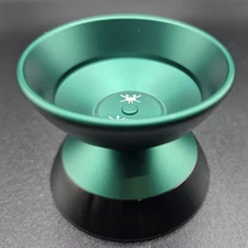 Magicyoyo / Spin Gear Bi Metal Katana 7075 / SS Yo-Yo - Green / Black