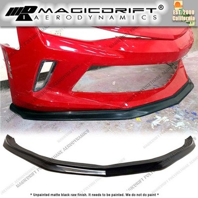 For 16 17 18 Chevy Camaro LT LS RS Only SLP Style Front Bumper Lip Chin Spoiler