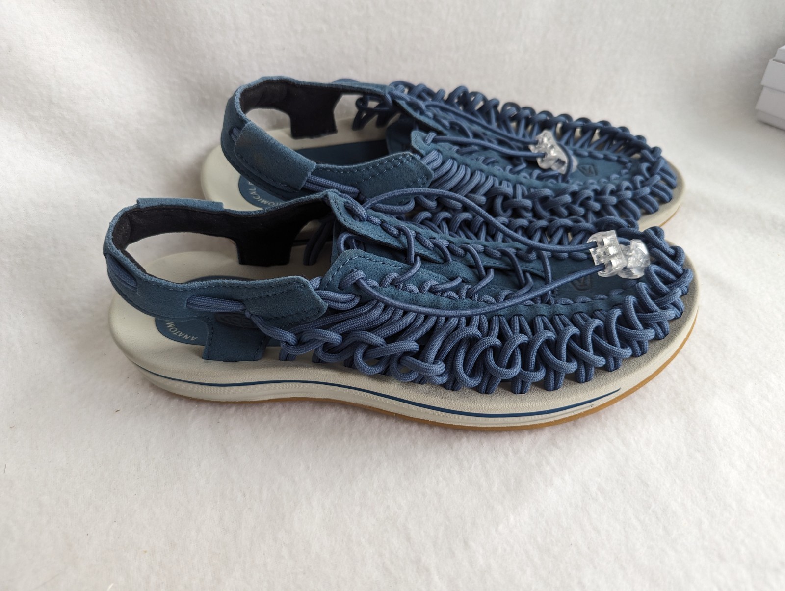 Sandali sportivi classici KEEN donna Uneek corda elastica blu taglia US 8 5 escursionismo spiaggia