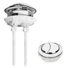 48 MM Toilet Tank Push Button Toilet Button Dual Push Flushing Toilet Button ...