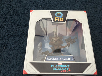 Q Fig Rocet & Groot Marvel's Guardians Of The Galaxy Vol 2 Loot Crate Exclusive