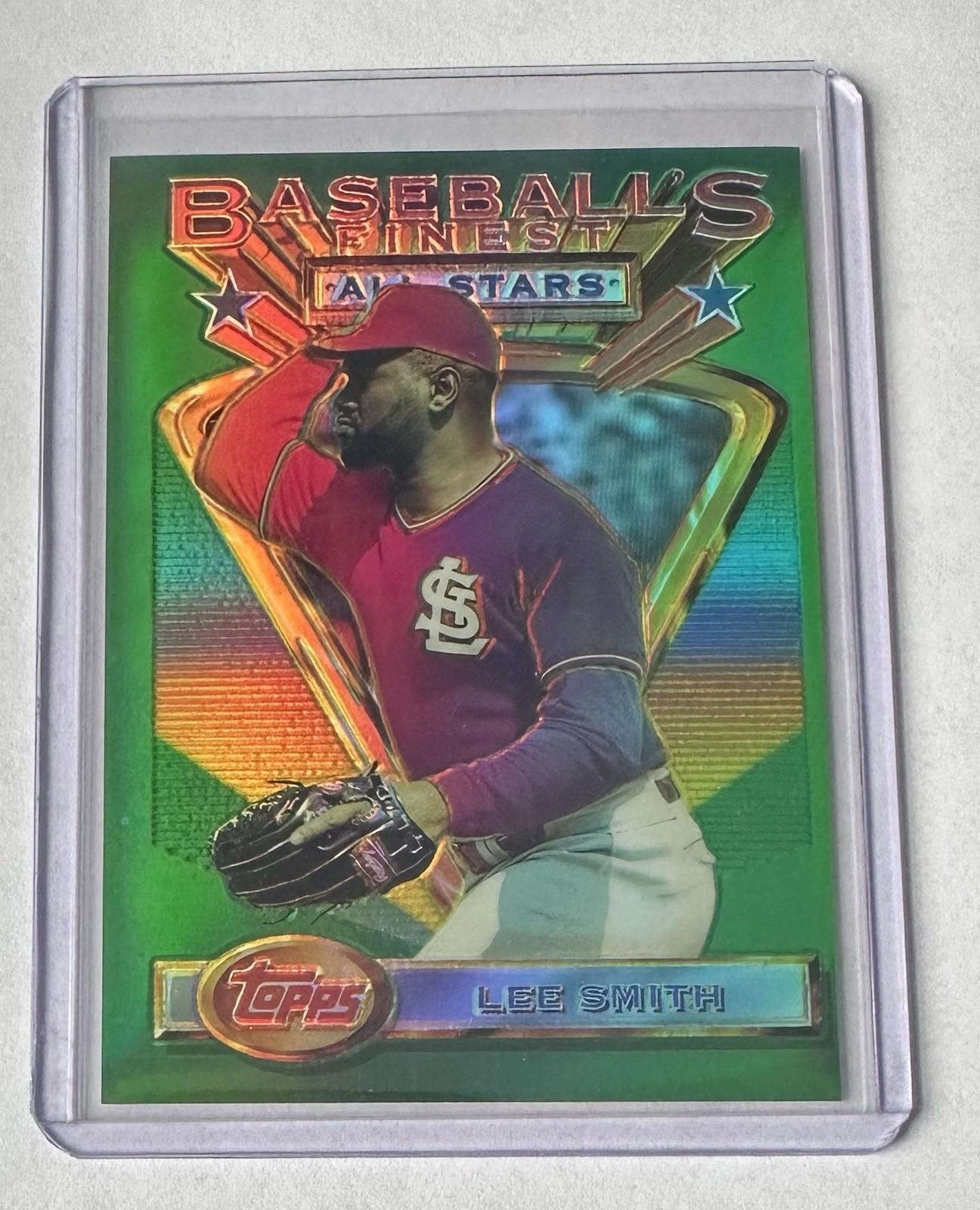 LEE SMITH 1993 Topps Finest Baseball's Finest #95 Refractor