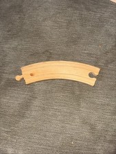 Vintage Brio CURVED TRACK Wooden Railway Train Pieces 33342 - Lot D