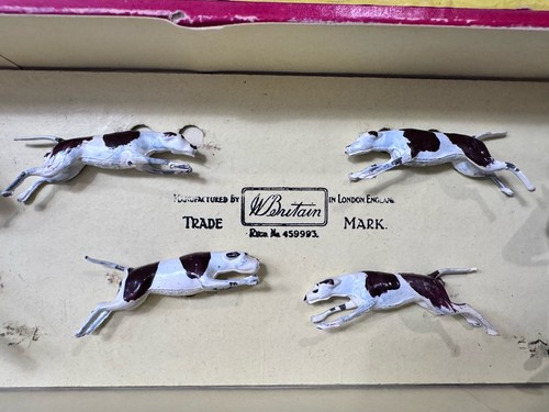 Britains: Rare Boxed Set 1447 - Model Hunting Series. Post War c1949 - Picture 3 of 6