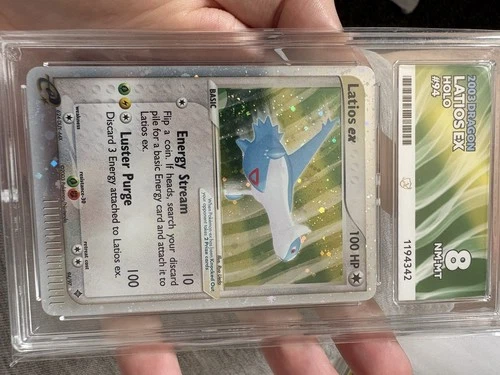 Latios EX 94/97 Holo Rare Swirl EX Dragon Ace 8