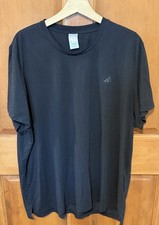 ADIDAS Train Essentials Black Crewneck Black Logo T-shirt Mens Size 2XL XXL