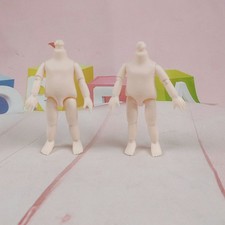 Refurbished 16cm Doll Body with Articulated Neck, Fair Skin, Bare Body BJD
