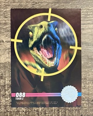 Turok 2 #086 Series 3 Limited Run Games Silver Trading Card