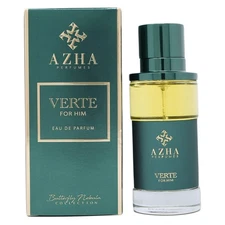 Azha Men's Verte EDP Spray 3.3 oz Fragrances 6629021040518