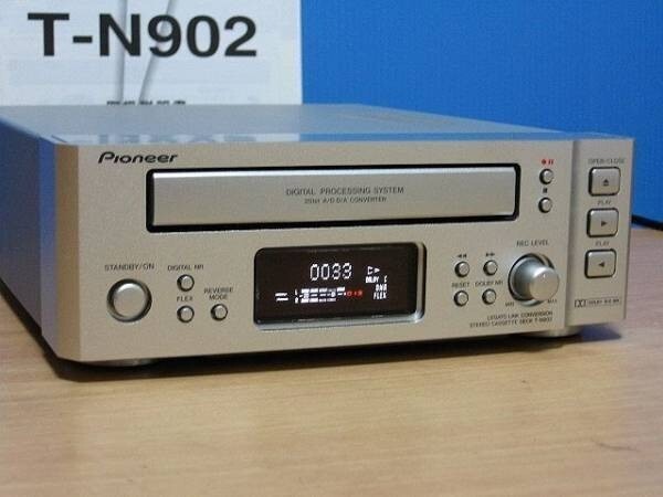 Pioneer T-N902 Cassette Deck Compact Digital Silver USED
