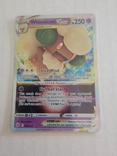 Whimsicott VSTAR #65 - Brilliant Stars Pokemon Card - Ultra Rare - NM - MINT