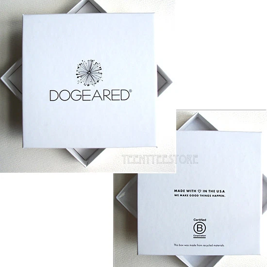 Dogeared Pearls of Happiness 925 纯银 16 + 2 英寸链式项链盒装新品 — 第 4/4 张图片