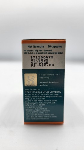 Himalaya 5 Pack 150 Caps Official USA Organic Herbals Support Exp.2026 Fresh New - Picture 6 of 7