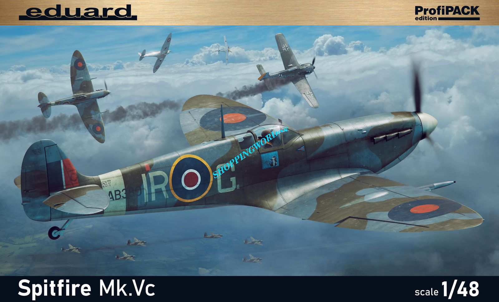 Eduard 82158 1/48 Spitfire Mk.Vc ProfiPACK (Plastic model)