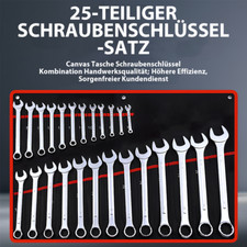 Maul Ringschl&uuml;ssel Satz 6-32 mm 25-tlg Schraubenschl&uuml;ssel Gabel Ringschl&uuml;ssel